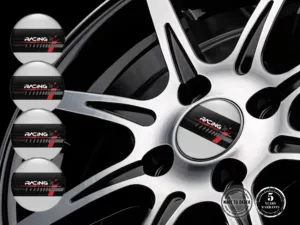 Resin Domed Stickers Gravitational Power Thrust